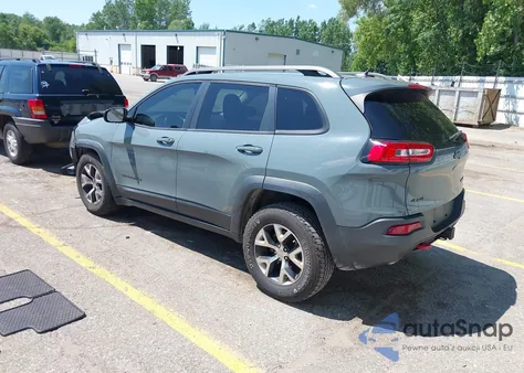 2014 Jeep Cherokee Trailhawk z USA, uszkodzony, nr VIN 1C4PJMBS5EW276289